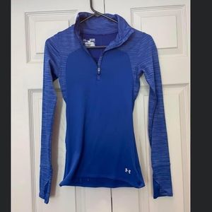 Under armour coldgear fitted long sleeve quarter zip